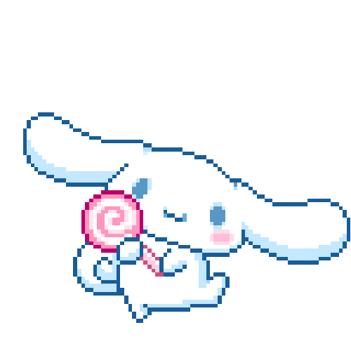 cinnamoroll dancing with candy