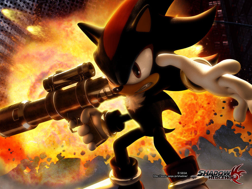 Shadow the Hedgehog. 90s and 00s Edgy Cool